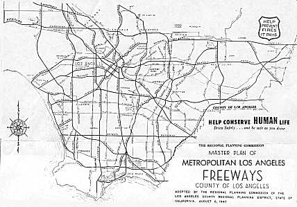 [Thumbnail: 1947 Freeway Plan]