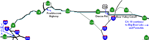 [Whittle Back Route Map]