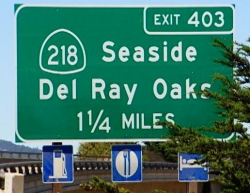 Del Ray Oaks Sign. From the KRCA article.