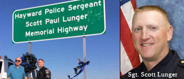 Lunger Memorial Sign