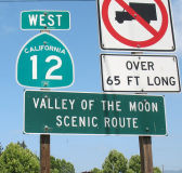 Valley of the Moon Scenic Route