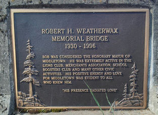 Weatherwax Memorial Bridge