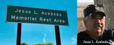 Jesse L Acebedo Memorial Rest Area
