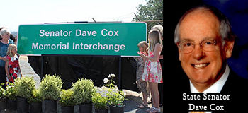 Senator Dave Cox Memorial Interchange