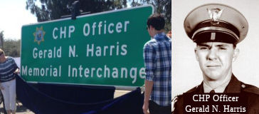 CHP Officer Gerald N. Harris Memorial Interchange