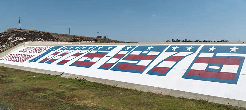 Prado Dam Mural