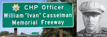 CHP Officer William (Ivan) Casselman Memorial Highway