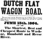 Dutch Flat-Donner Lake Wagon Road