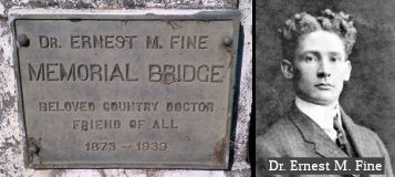 Dr. Ernest Fine Memorial Bridge