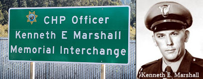 CHP Officer Kenneth E. Marshall Memorial Interchange