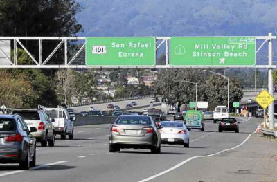 Erroneous Mill Valley Road SIgnage