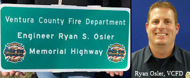 Ventura County Fire Department Engineer Ryan S. Osler Memorial Highway