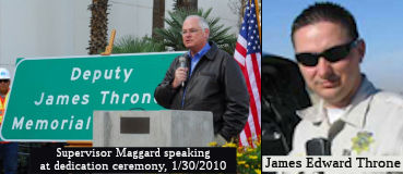 Deputy James Throne Memorial Highway
