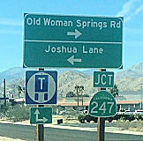 Old Woman Springs Road