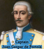 Captain Juan Gaspar de Portolá