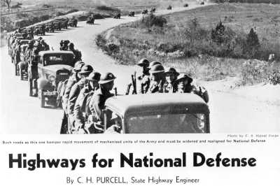 Highways for National Defense Ad Highways for National Defense Ad