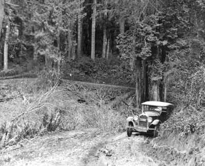 Car on dirt road Car on dirt road