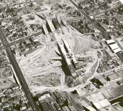 Freeway Construction in Los Angeles Freeway Construction in Los Angeles