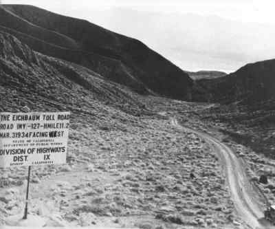 Toll Road Inyo County Toll Road Inyo County
