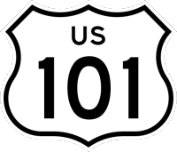 US&nbsp;101 sign