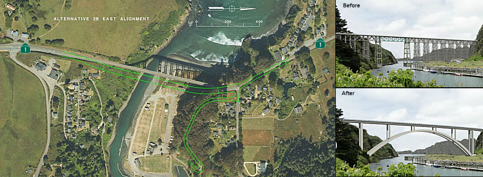 Albion River Bridge Alt 2B