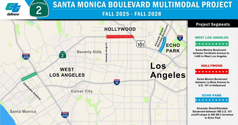Rte 2 Santa Monica Blvd Multimodal Project