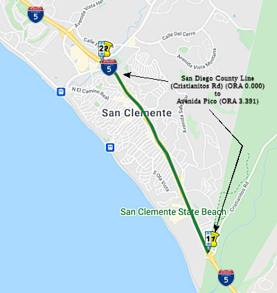 HOV Lanes: SD Cty Line to Avenida Pico