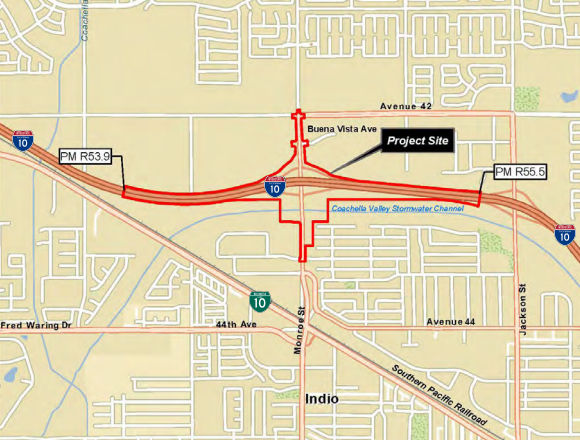 Int. 10 Monroe Street Interchange Improvement Project