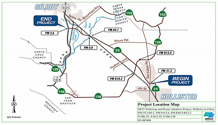 Holister to Gilroy Route Adoption