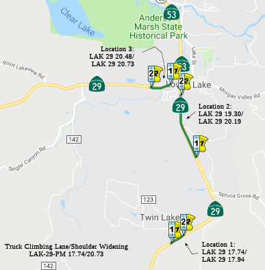 Rte 29 Lake Shoulder Widening