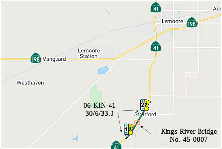 Kings River Bridge Replacement 06-KIN-41 30/6/33.0