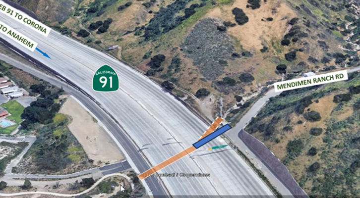 Rte 91 B Canyon Wildlife Crossing