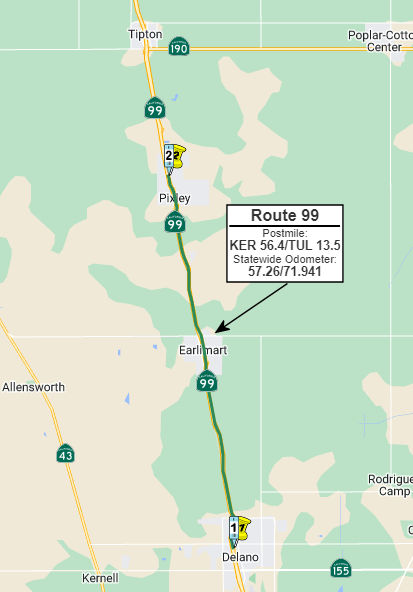Delano to Pixley Widening