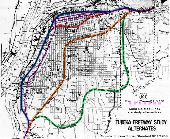 Eureka Freeway Alternatives