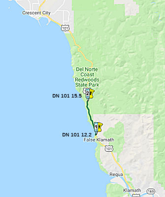 U. S. 101 Last Chance Grade