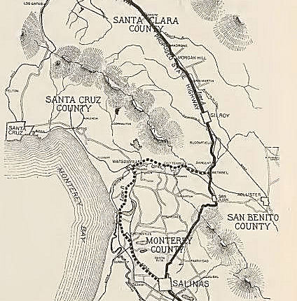 1913 Planning Map