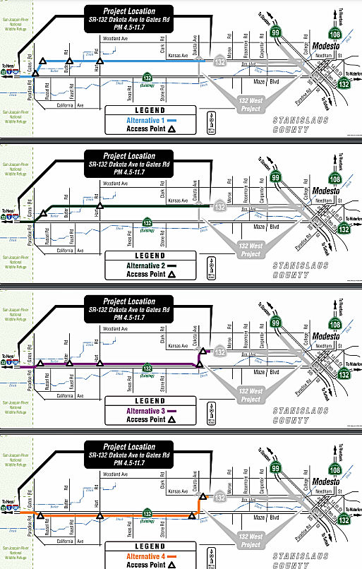 Rte 132 Dakota Gates Project Alternatives