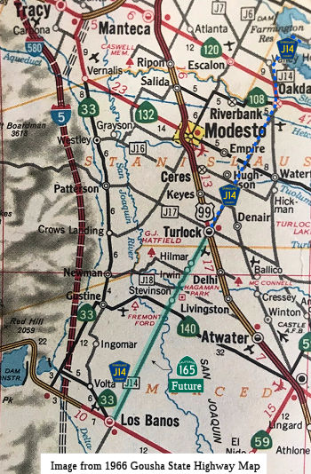 Cty Rte J14 below Los Banos